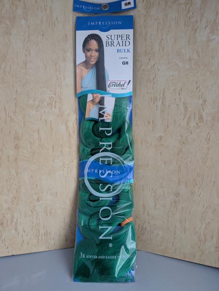 Impression Super Braid Bulk GR (grün), 175g